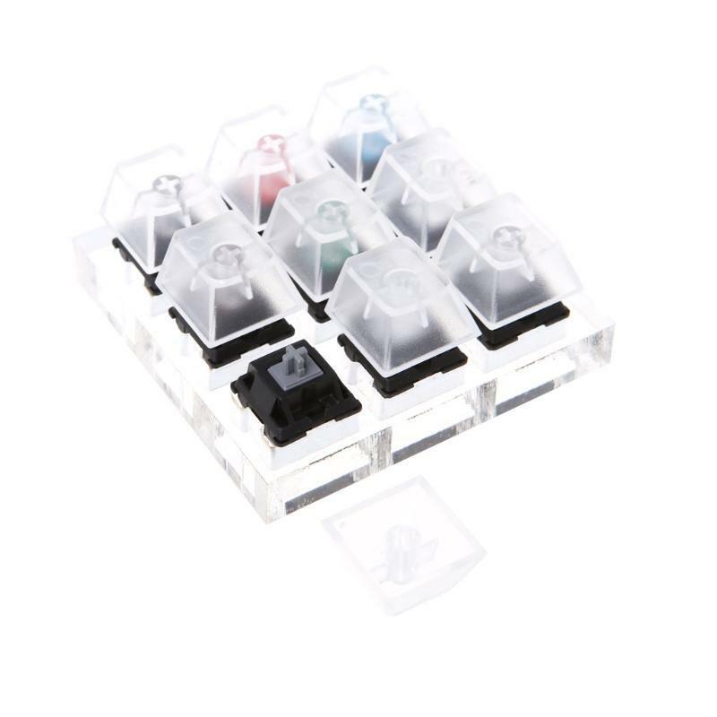 Mechanical Keyboard Switches 9 Cherry MX Keyboard Tester Kit Keycaps Testing