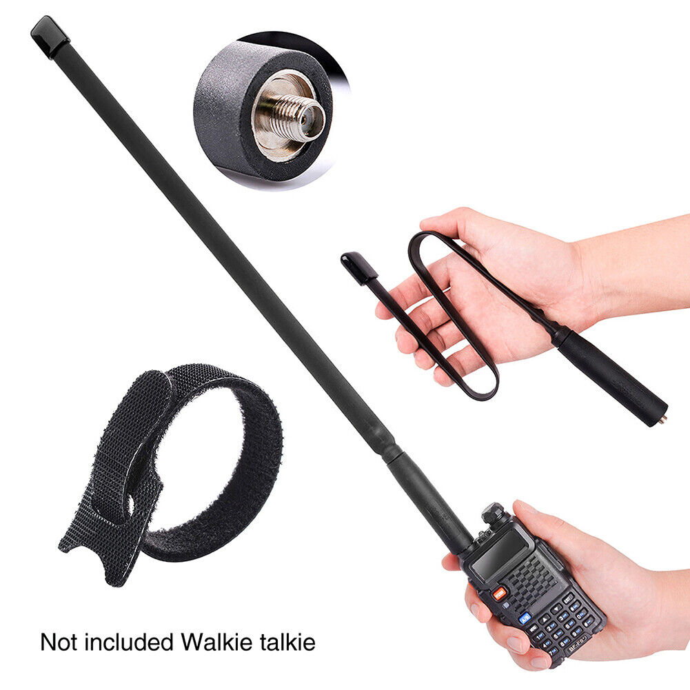 Walkie-talkie Antenna Foldable SMA-Female for Baofeng UV-5R UV-82 (48cm)