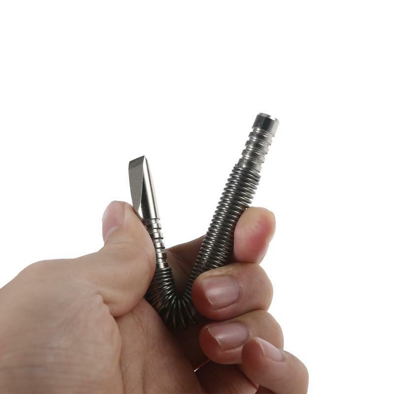 2 Pcs Hammerless Nail Set Punch 1/32"-1/16 for Home and Professional Use
