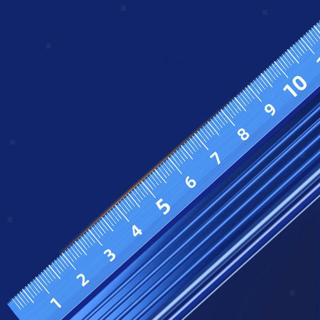 2Pieces Scale Ruler Blueprint Straight  for Woodworking Drafting