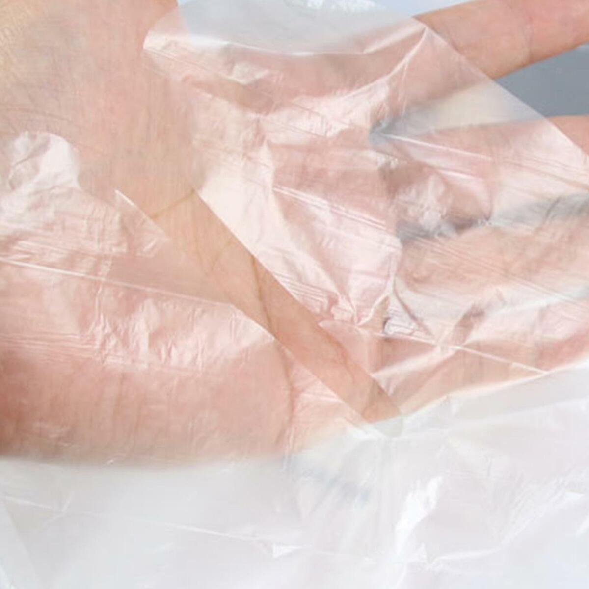 of 200 Disposable Neck Wrap  Beauty Transparent Plastic Film Neck