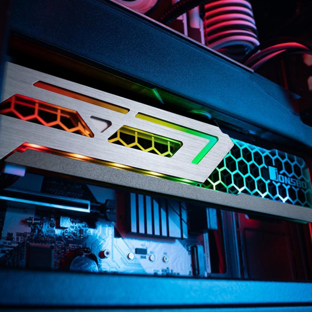 Jonsbo V3 3 Pin RGB Automatic Change Graphics Video Card Support Bracket
