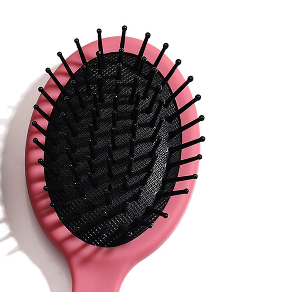 Kids Cute Air Cushion Comb Candy Color Airbag Hair Brush Hairdressing (Red)