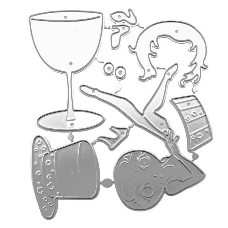 Party Props Metal Cutting Dies Stencil Scrapbooking DIY Album Stamp Paper Card