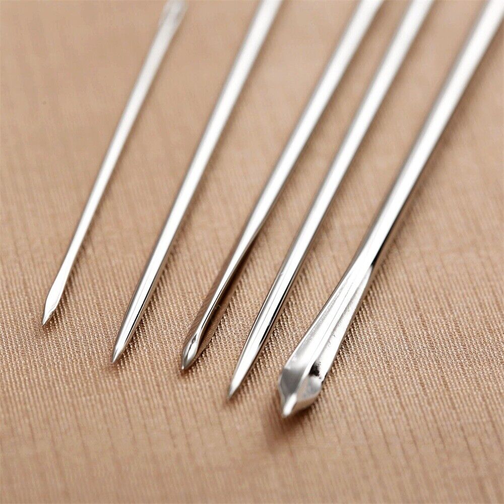 7Pcs/set Sewing Needles Stainless steel Variety of Needles Curved Crochet Hook