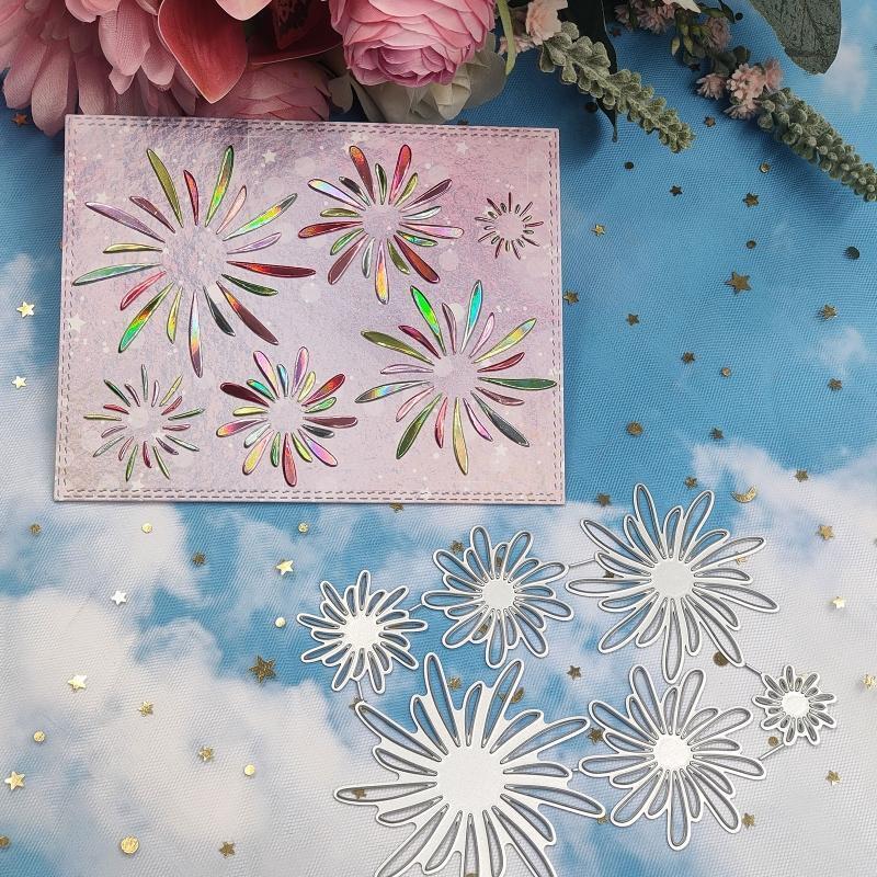 Flower Pattern Metal Cutting Dies Embossing Dies Stamps for DIY Embossing Album