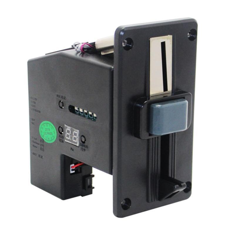 Multi Coin Acceptor Electronic Roll Down Coin Acceptor Selector Mechanism Vend