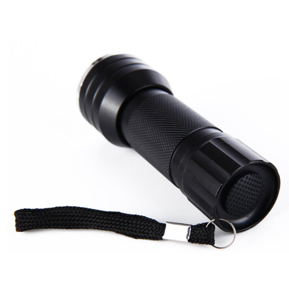 Ultraviolet Torch Waterproof 395-400nm 51 LED UV Detection Flashlight Lamp