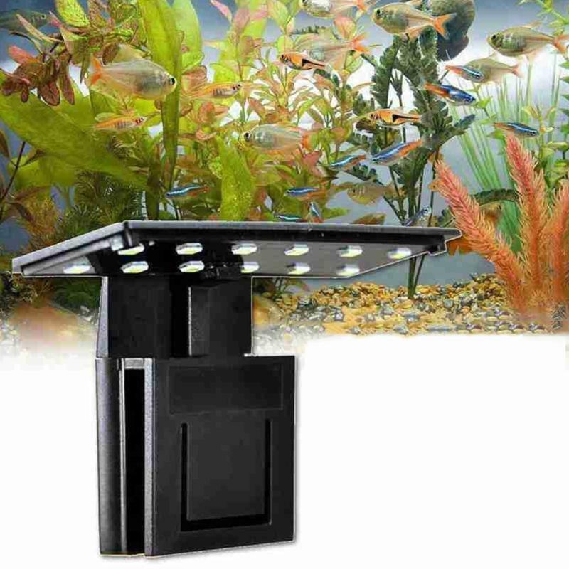 Aquariums Lighting Aquatic Plant Clip-on Lamp Aquarium LED Lamp for Fish Keeping