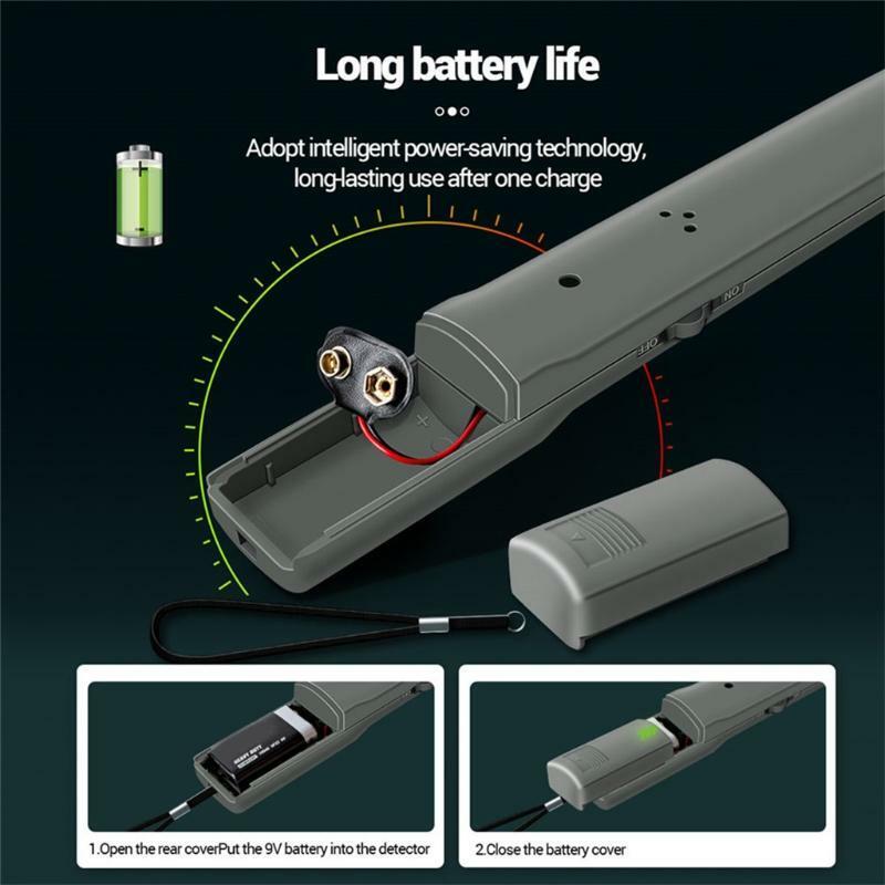 Security Scanner Wand for Safety Check and the Detection of Prohibited Goods