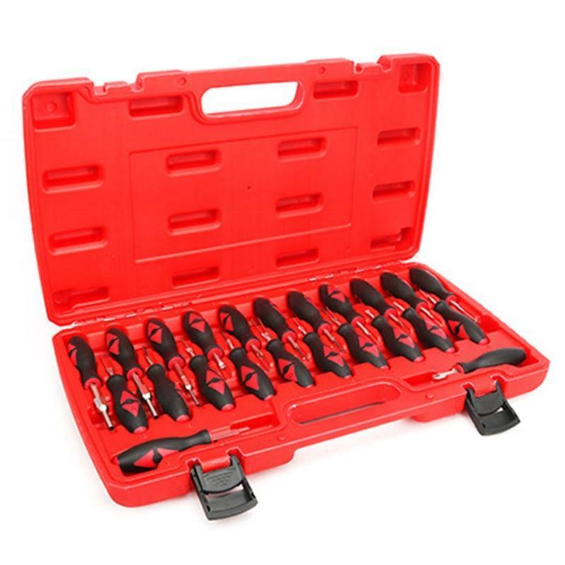 23Pc Universal Terminal Tool Kit for Auto Mechanic, Variety of Blade Head Types