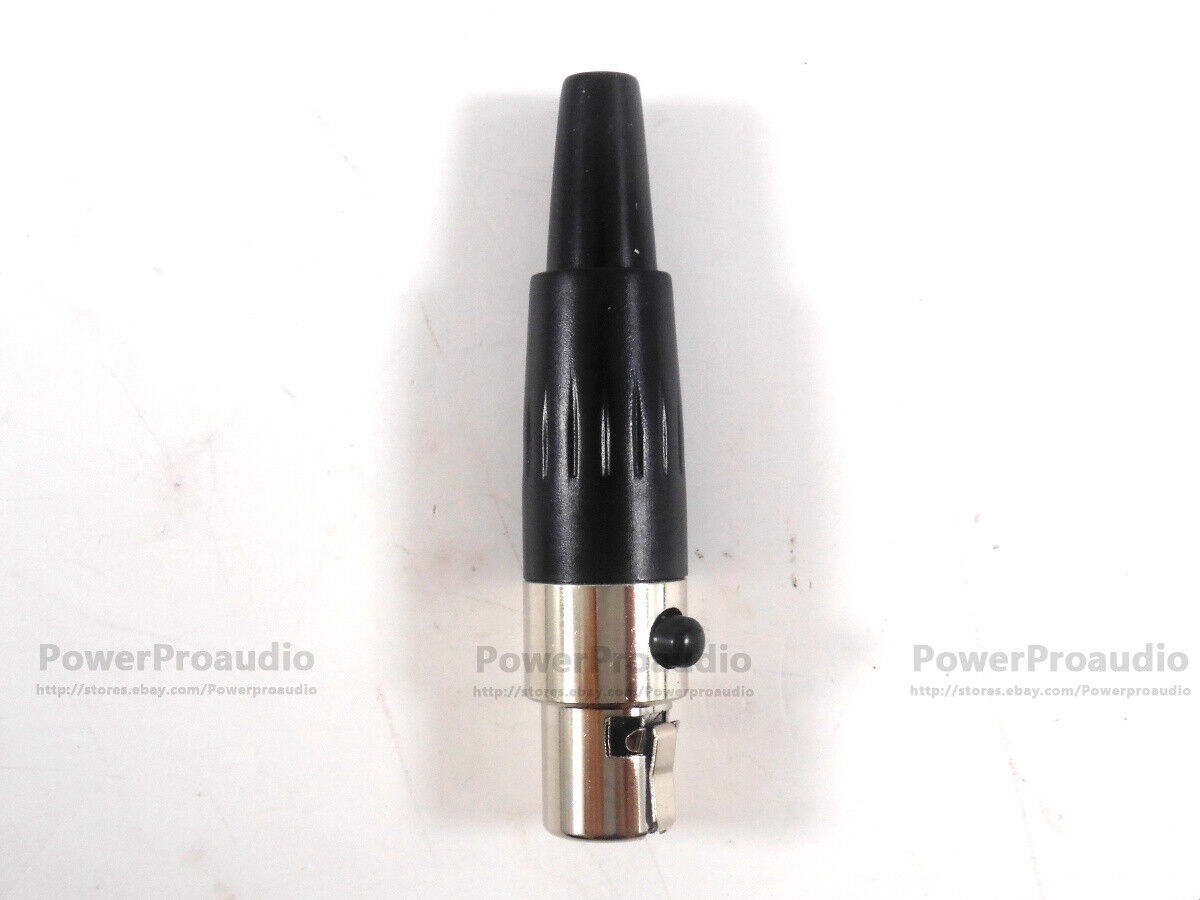 4pcs  XLR 3 Pin Male Plug MIC Microphone Audio Cable Connector fit for AKG