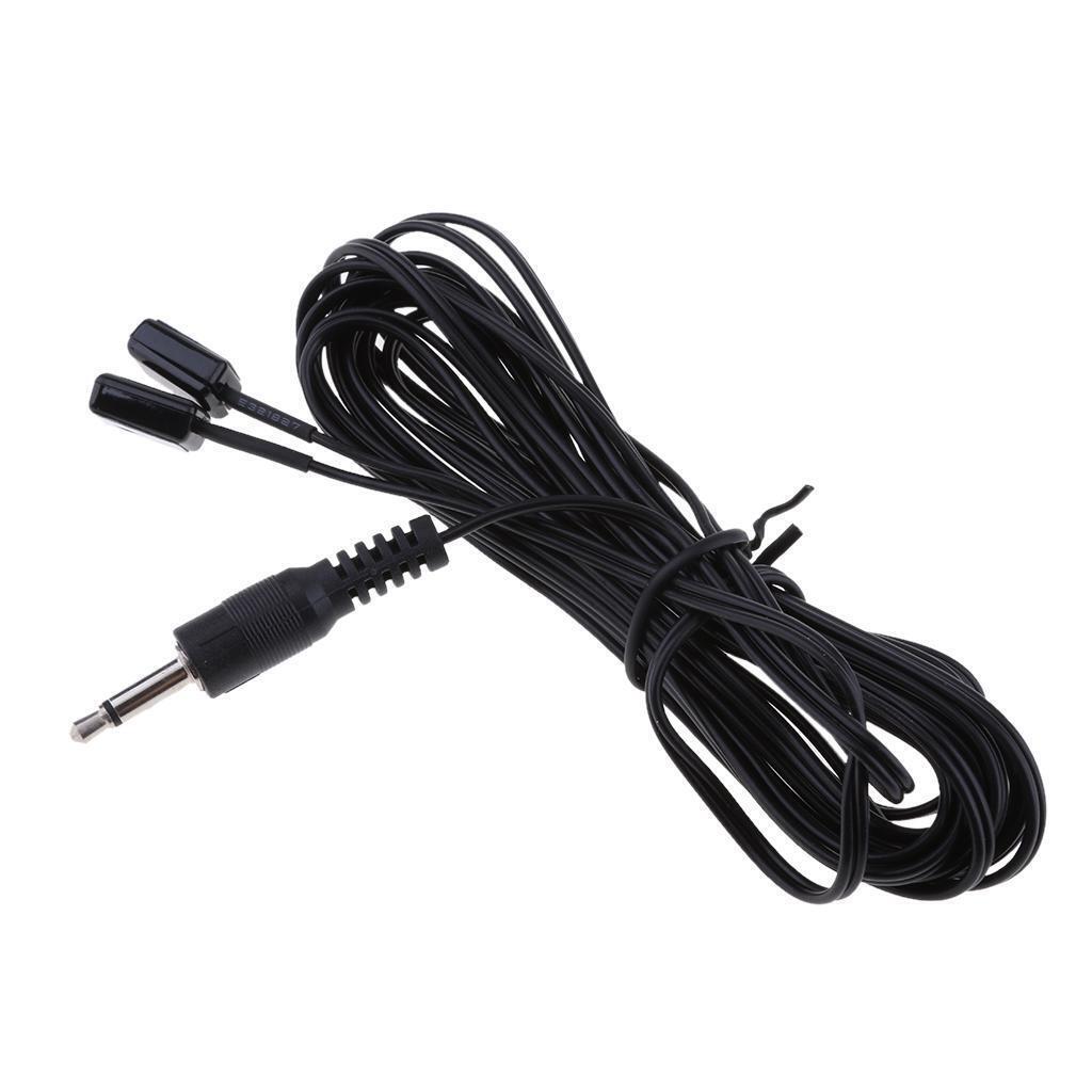 Premium 3 Meter IR  Cable 3.5mm Male to 2  Cable Television