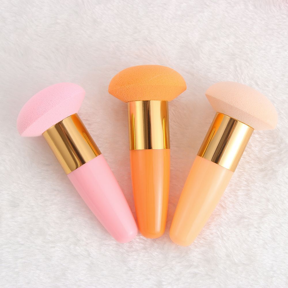 Smooth Shaped Mushroom head Liquid Foundation Powder Puff Makeup Brushes Sponge