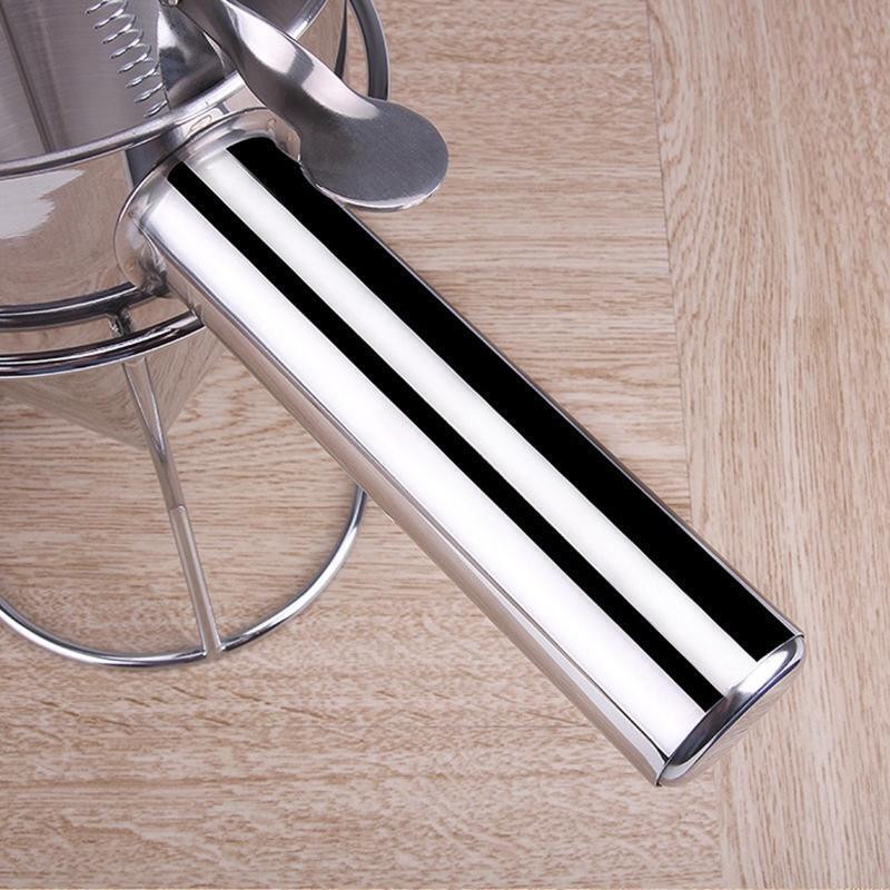 Pancake Batter Dispenser Stainless Steel Funnel Cake Dispenser with Stand