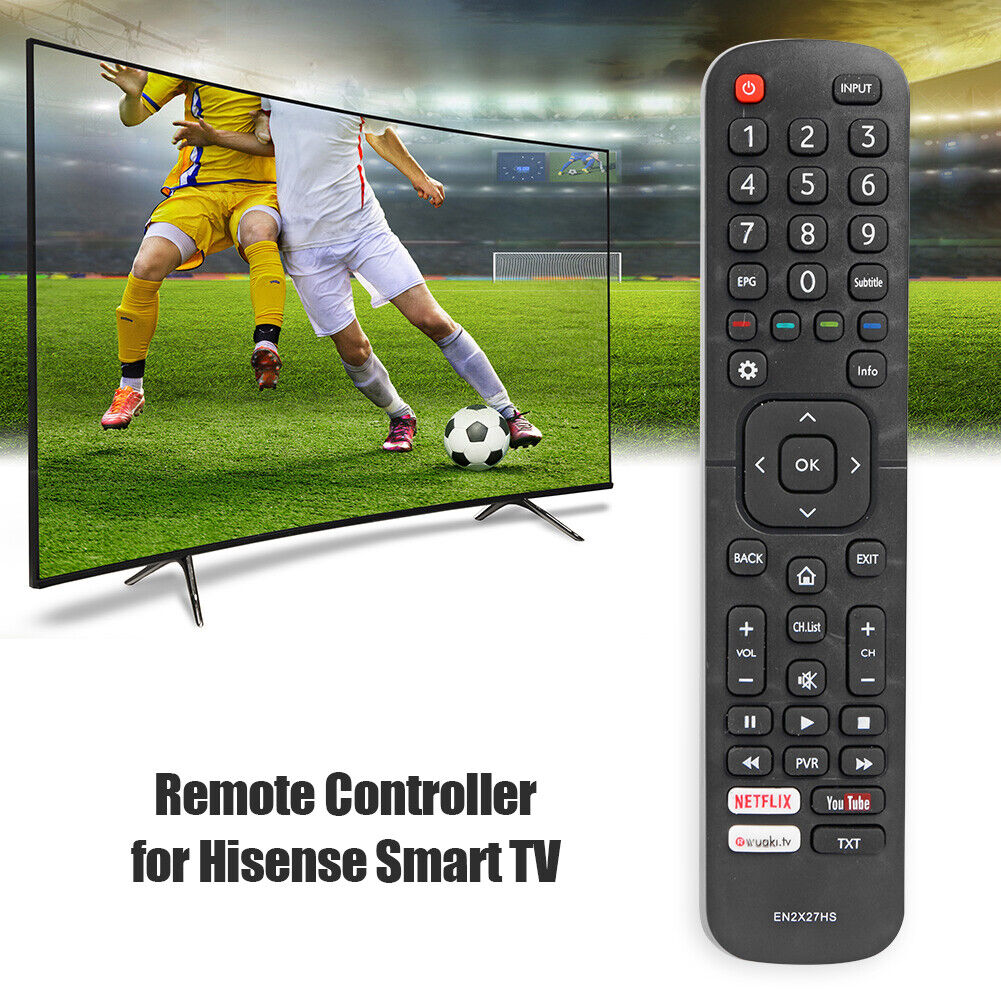 4K Smart TV Remote Control Wireless Switch for Hisense 43K300UWTS 65M7000