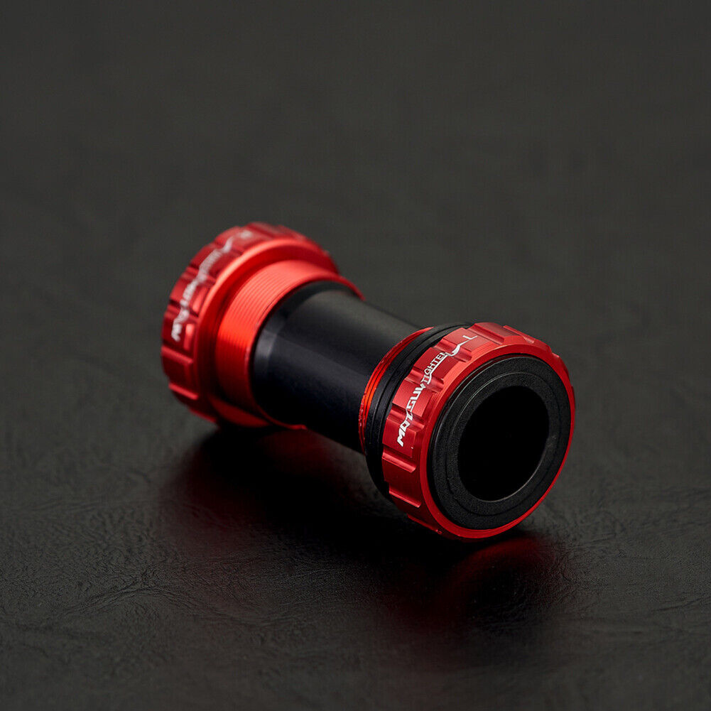 MOTSUV BB91 MTB Road Bike Bottom Bracket Thread Type BB Bottom Axis (Red)