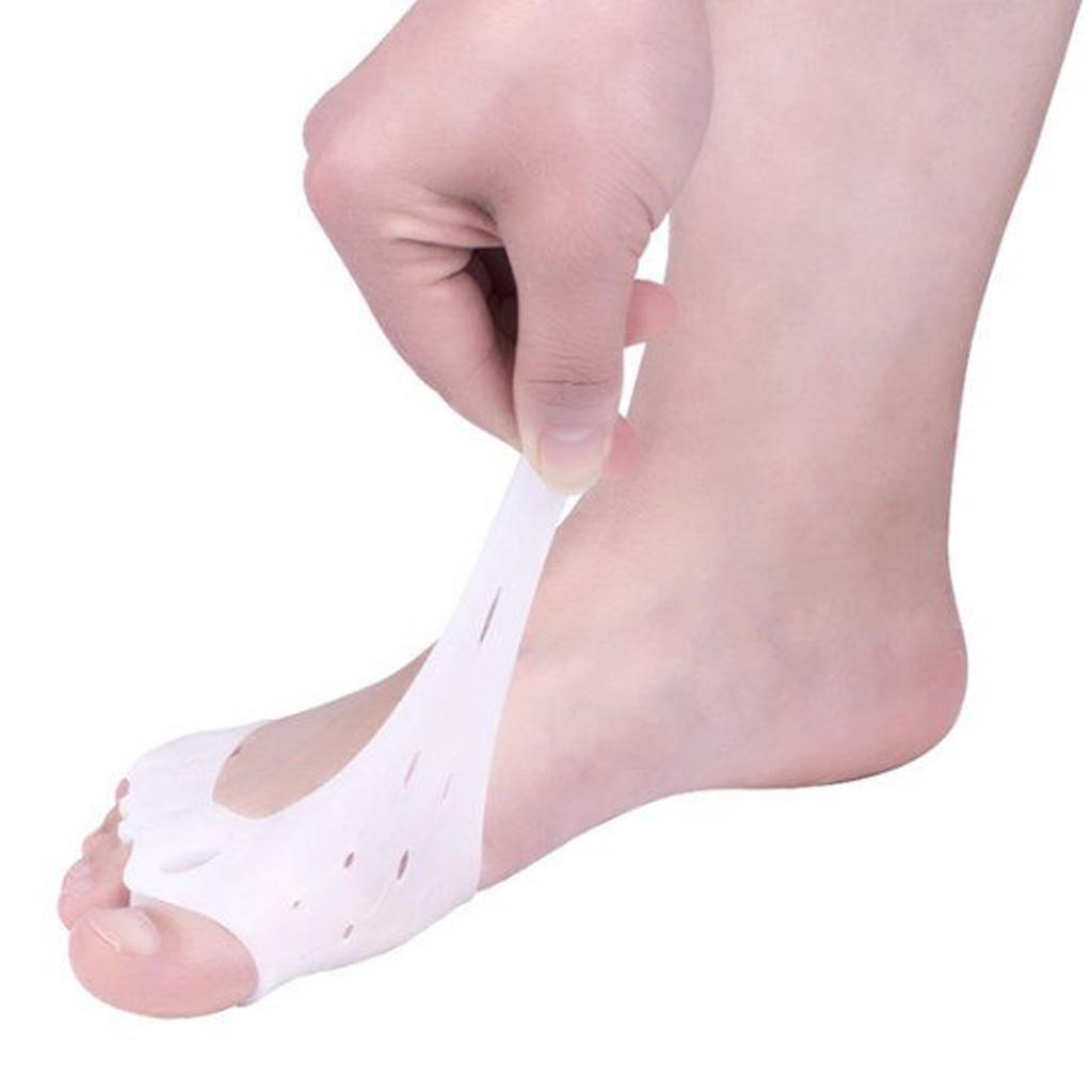 1 Pair Silicone Five Toe Separator Bunion Protector Men Women Daily Use