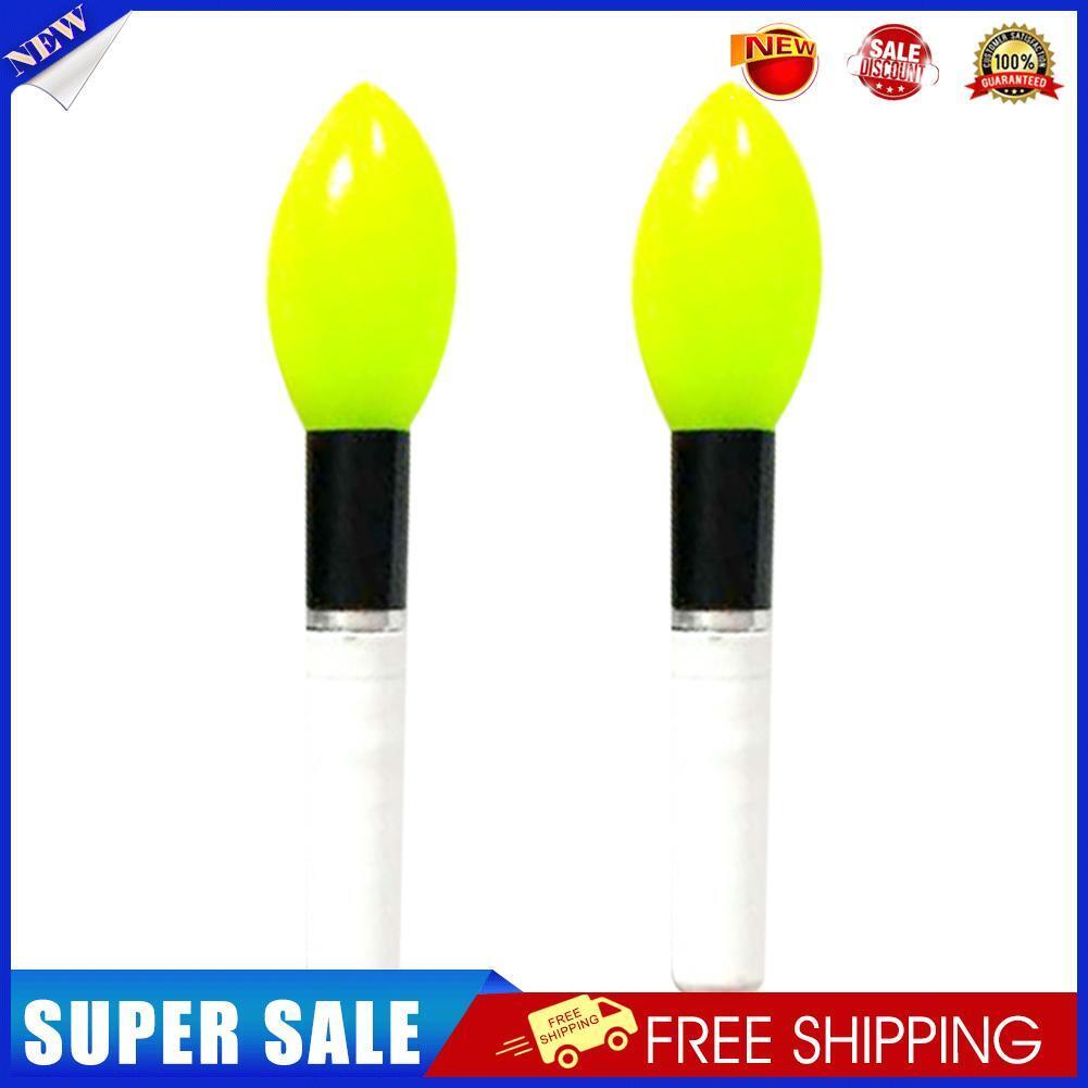 2x LED Light Stick Luminous Night Float Bobber Sea Fishing Tackle (Green)
