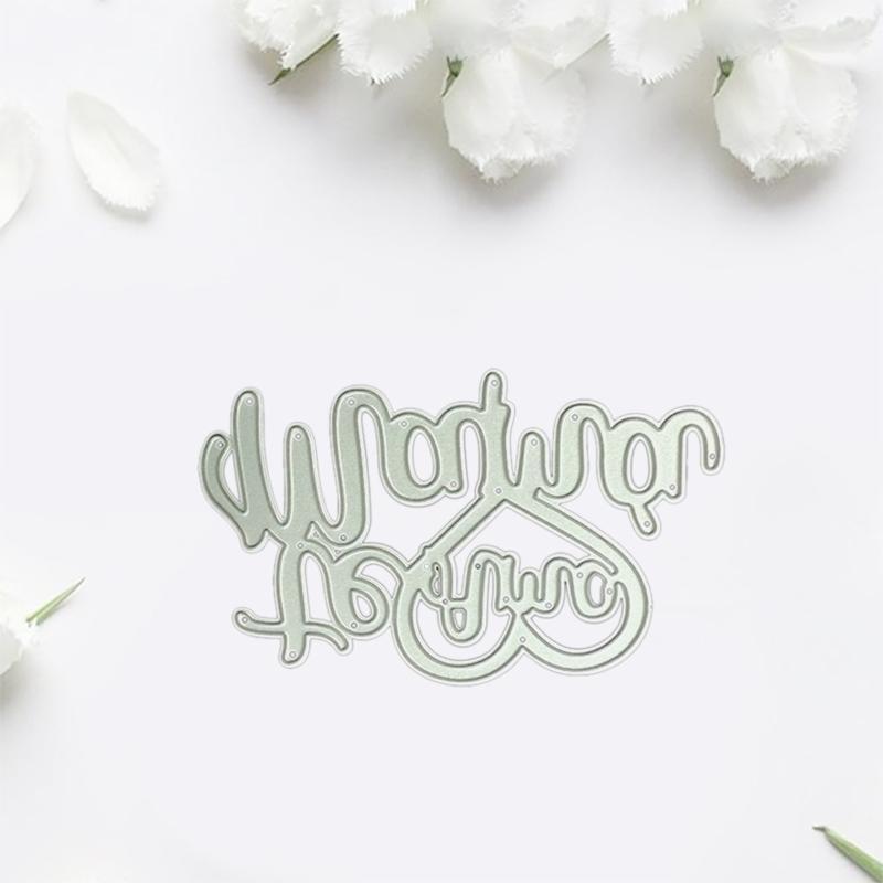 DIY Metal Cutting Dies Heart Die Stencil Scrapbooking Die Cuts for DIY Lovers
