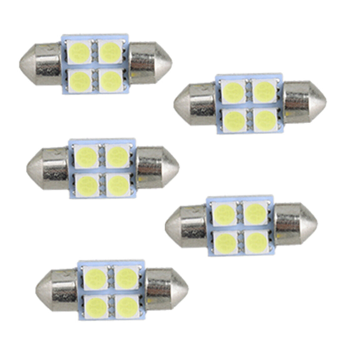 42Pcs Combo LED Car Interior Inside Light Dome Map Door License Plate Lights