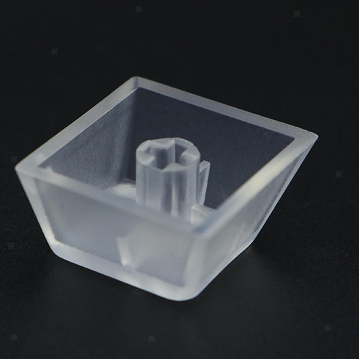 10Pieces DIY Clear Keycaps Replacement ABS for CHERRY R4 Switch Tester