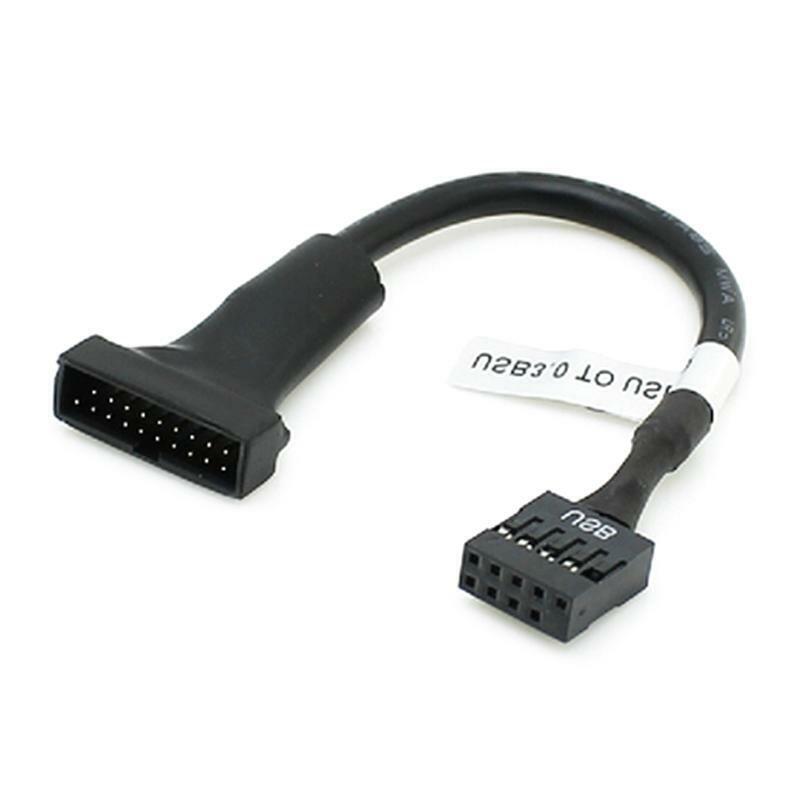 USB3.0 toUSB 2.0 19/20 Pin USB 3.0 Female to 9 Pin USB2.0 Male Motherboard Cable