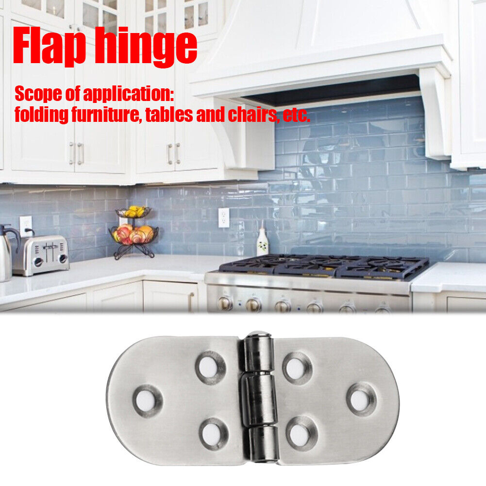 Stainless Steel Flip Hinge Cabinet Chassis Folding Bending Hinge Hardware