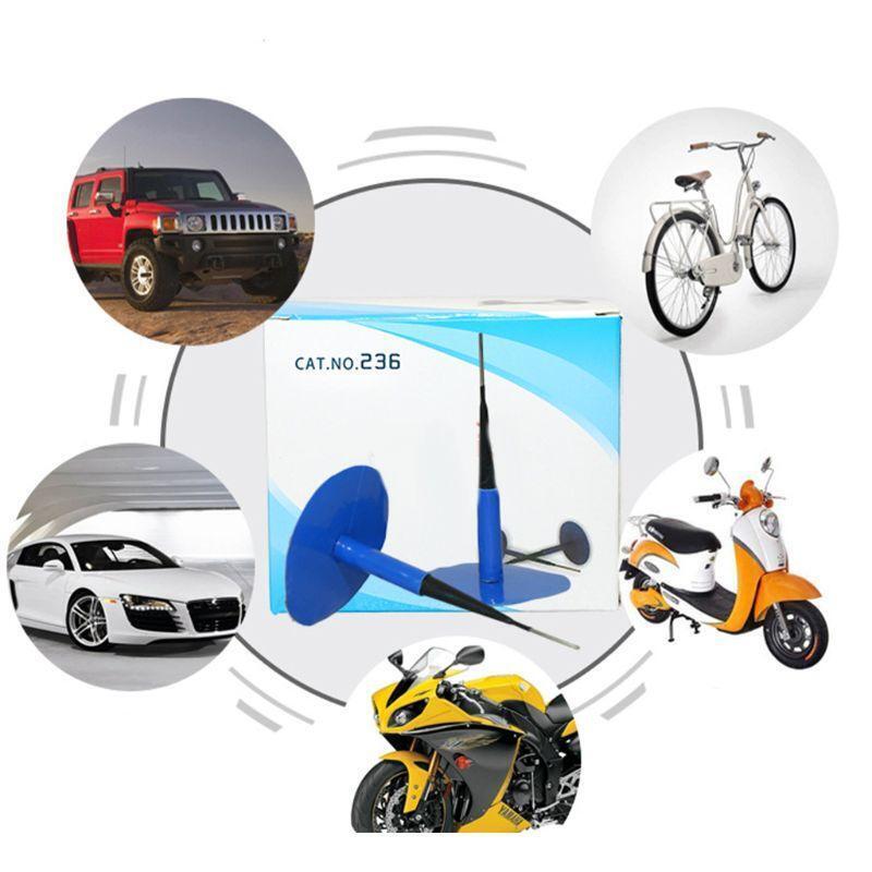 24x Tubeless Tyre Puncture Repair Kit Wired Mushroom Plug Patch Tire Repair Tool