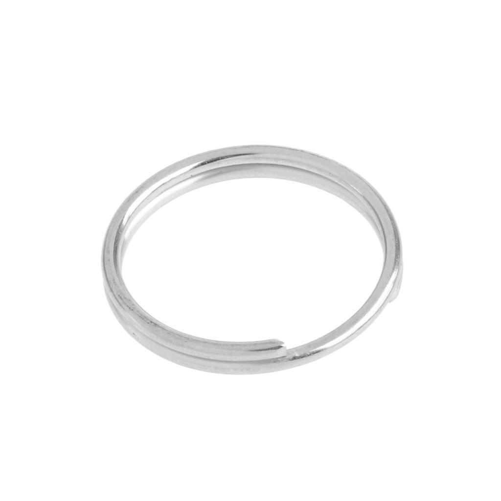 10 Pieces 316 Stainless Steel Scuba Diving O Ring Water Sports Boat Keychain