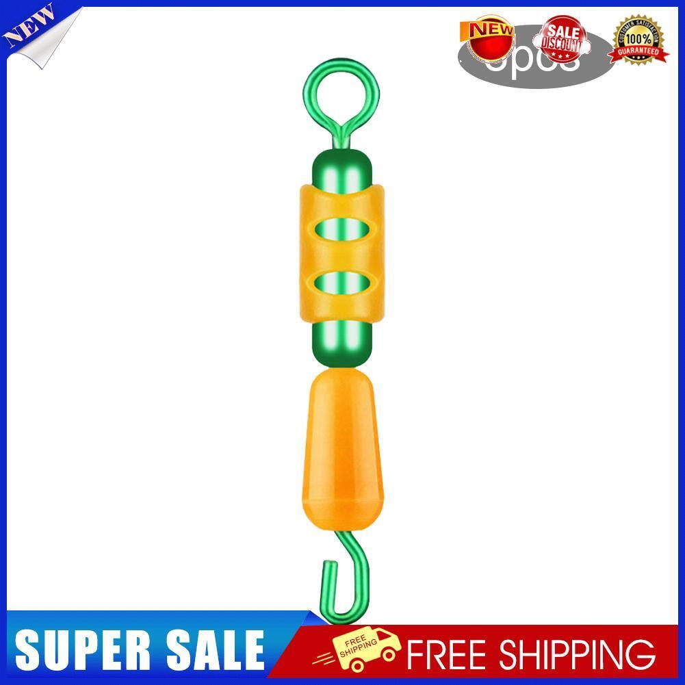 8x Sub Line Clip Silicone Anti Wrap Ring Connector Clamp Fishing Tackle (2)