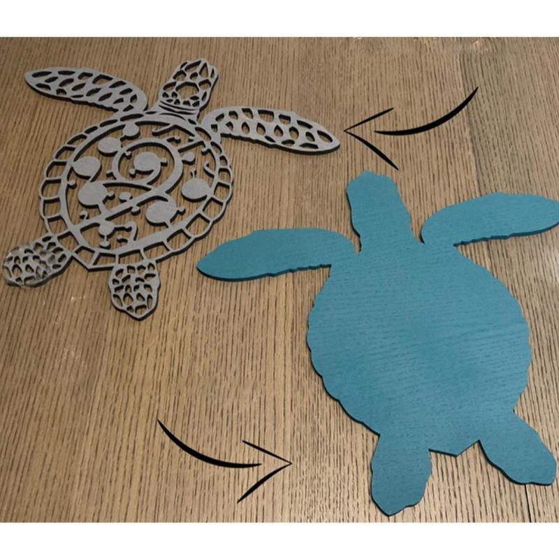 Tortoise Metal Cutting Dies Stencil DIY Scrapbooking Album Paper Card Template