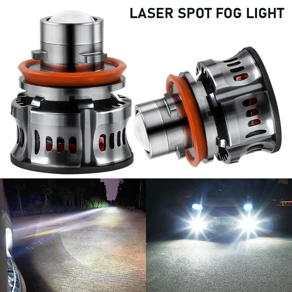 2pcs H11 30W Car Fog LED Light with Lens Auto Vehicle Lamp Foggy Rainy Bulb
