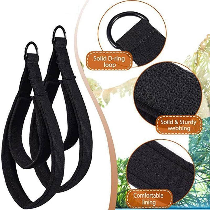 Double Loop Straps for Pilates Reformer Training Leg Stretcher Easy to Use Gift