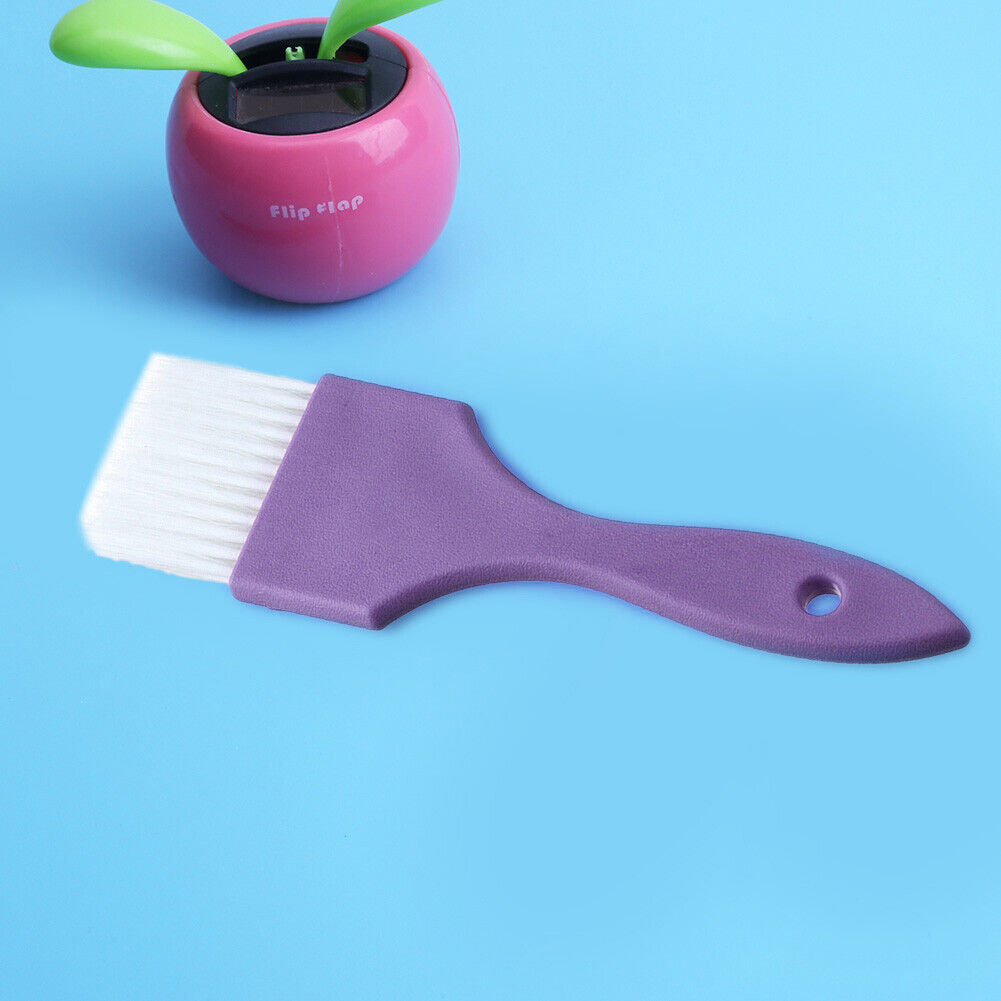 Salon Hairdressing Styling Brush Hair Color Dye Tint Stirring Comb (Purple)