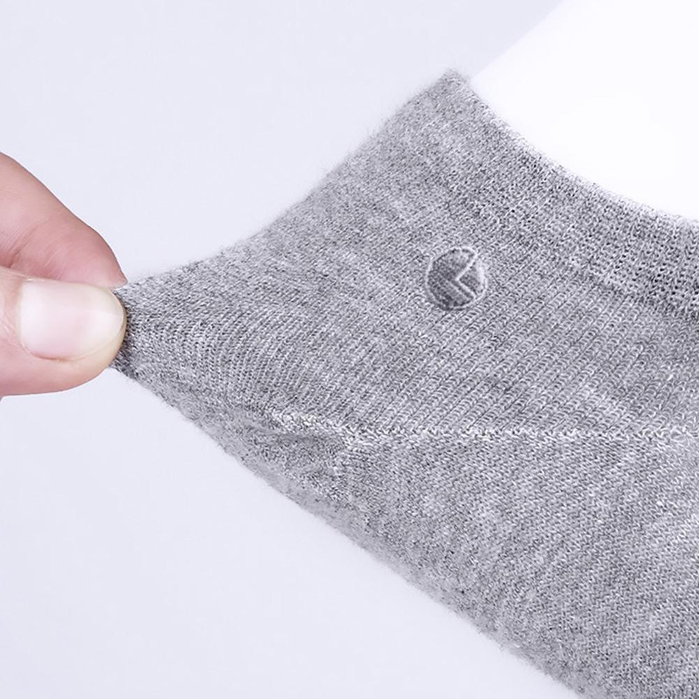 1 Pair Fashion Summer Women Ankle Socks Cotton Casual Boat Socks (Grey)