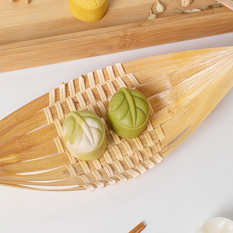 25g Plastic Material Mooncake Mold Cute Durian Shaped Stamps Moon Cake Moulds