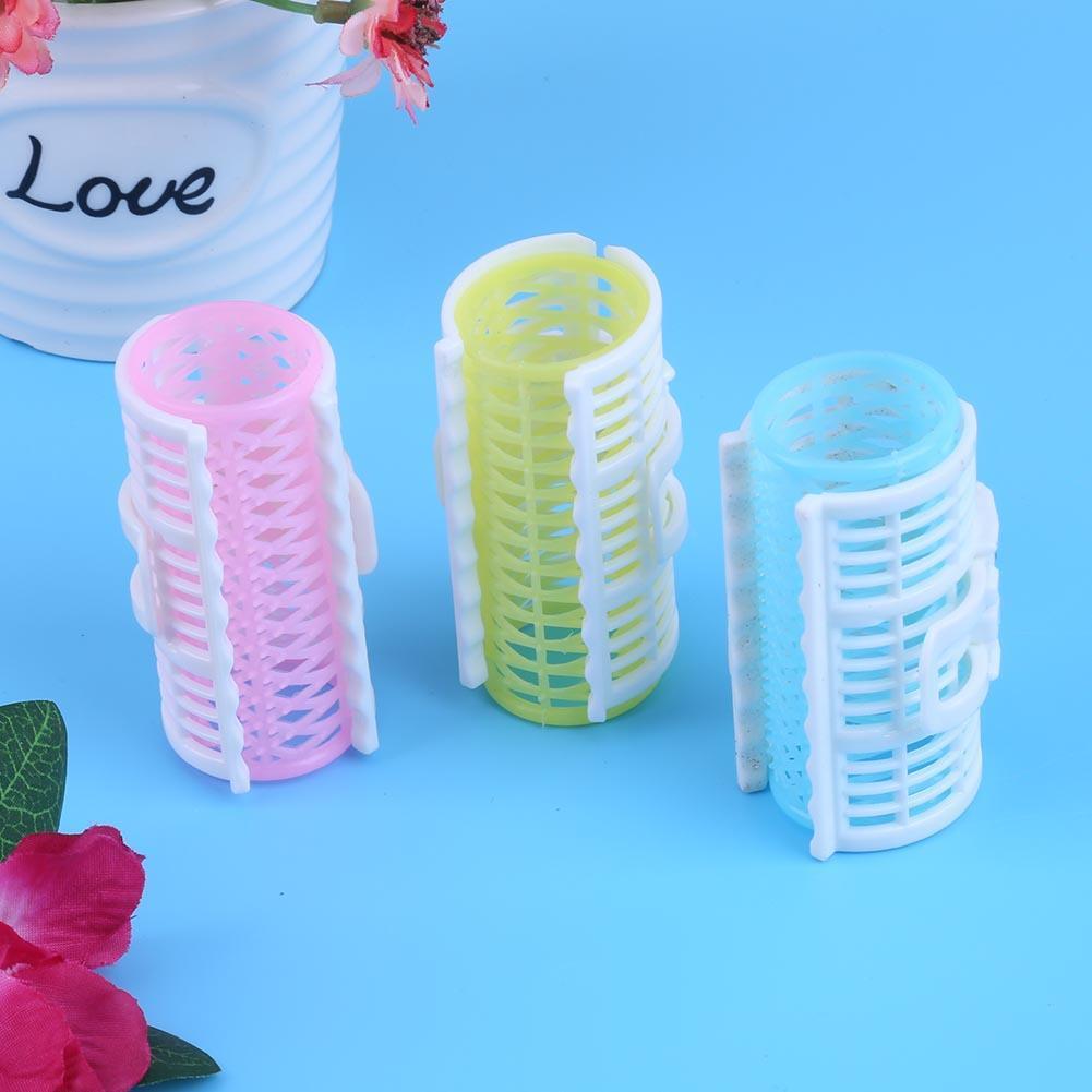 3pcs Multifunction Plastic Hair Curling Drum Care Tool(Large Diameter 32mm)