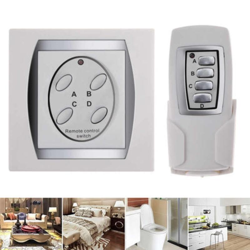 4-Channel 50M Remote Control Switch Power Digital Wireless ON/ OFF