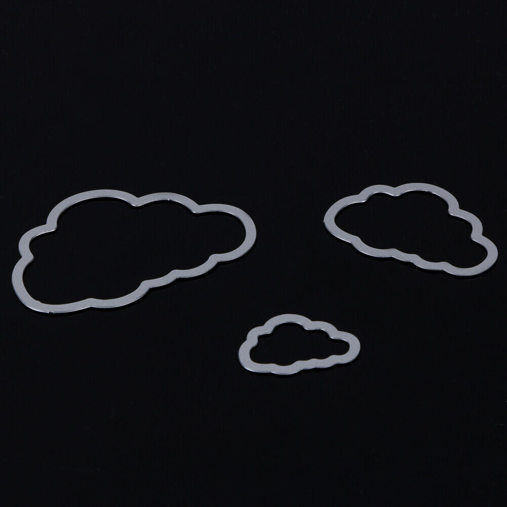 3 Clouds Metal Die Cuts Metal Cutting Dies Scrapbooking Embossing Folder