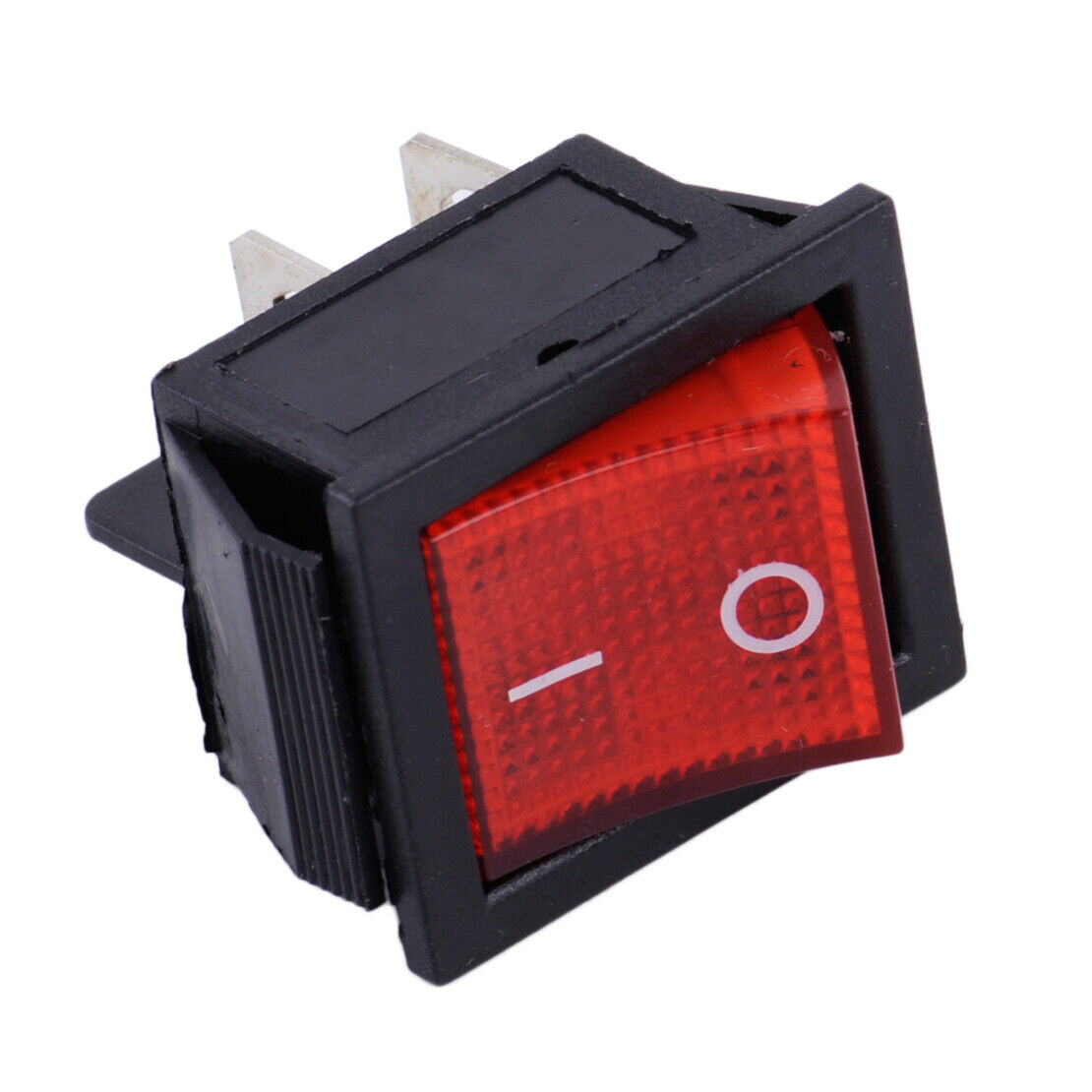 3pc On-Off 2 Position Power Control Boat Rocker Switch Led Light 110V-220V Li