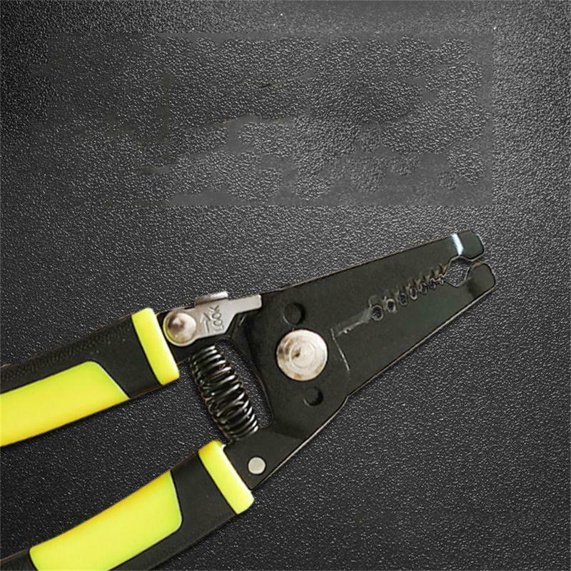 Professional Crimping Tool  9- inch Wire Stripper and Cutter for Wire/ Twist