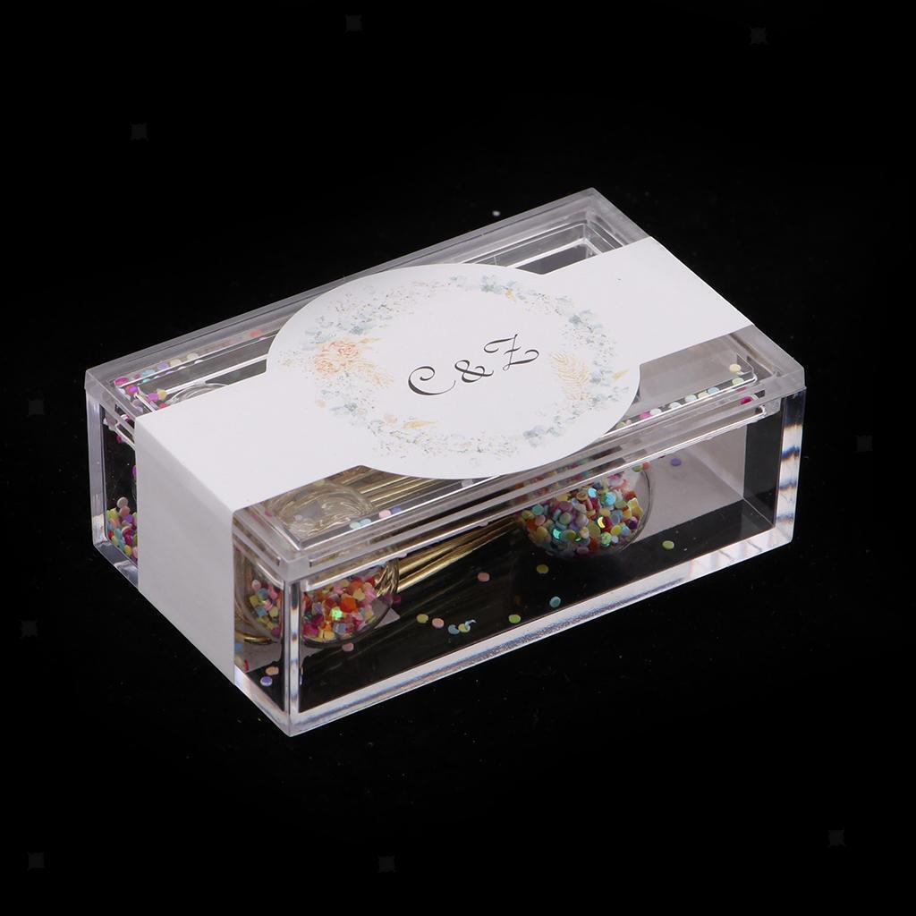 5Pcs Metal Paper Clips with Colorful Glass Ball Bookmarks Stationery Office
