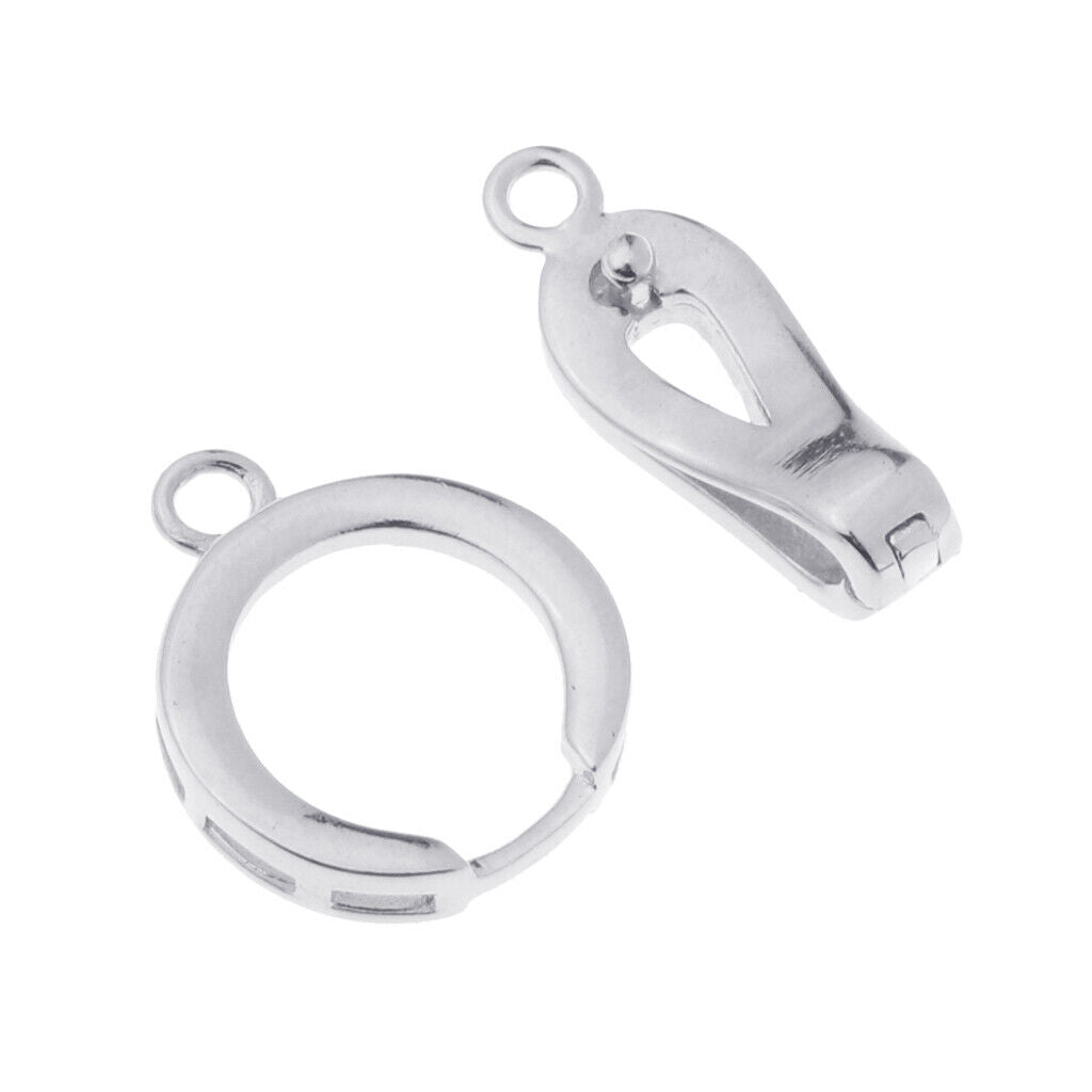 1 piece Sterling  Jewelry Clasps Hooks for DIY Bracelet Necklace