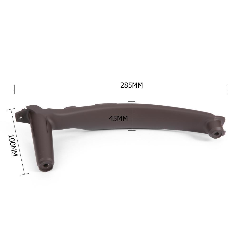 Right Inner Door Panel Handle Pull Trim Cover for E70 X5 E71 SAV (Brown)