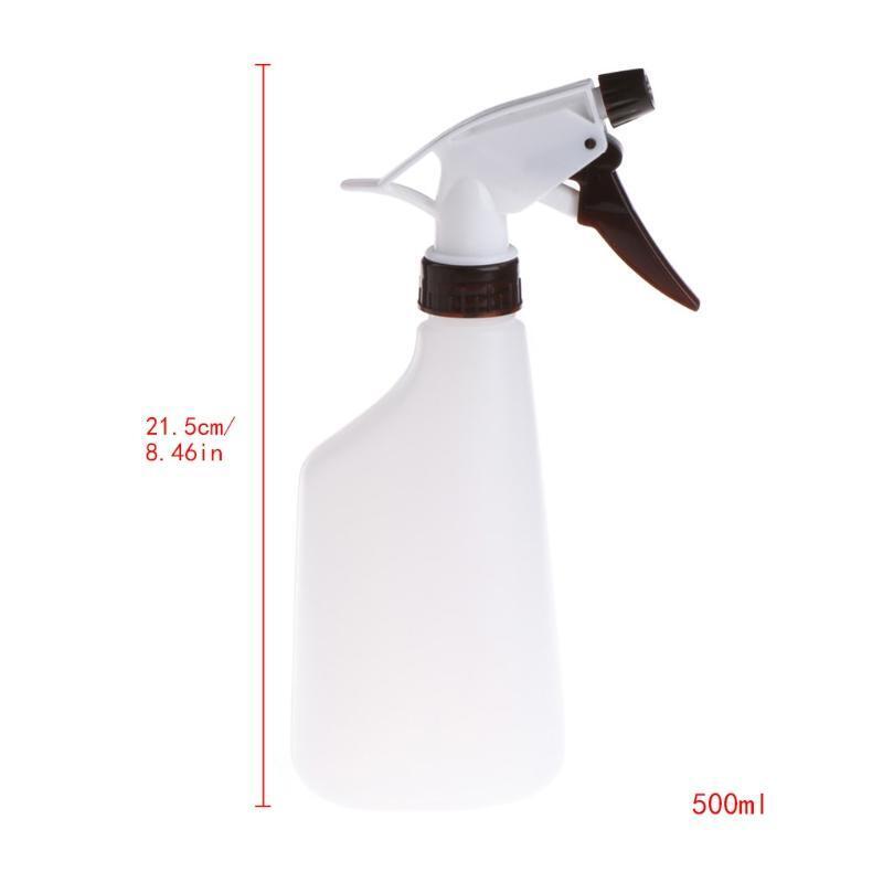 500ml Measuring Spray Bottle Hand Pressure Watering Can Transparent Garden Tool