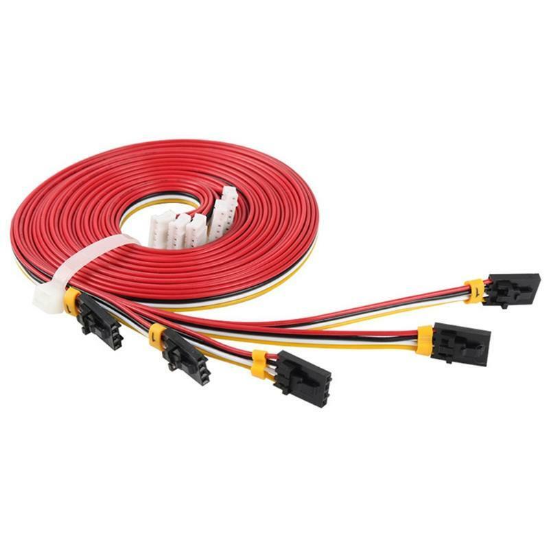 5pcs 1m NAMA17 42 Stepper Motor Cables Mini-Rambo Einsy for Prusa I3 MK2 MK2S