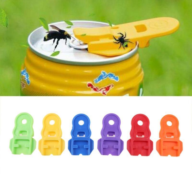 Portable Easy Can Opener 6 Pcs Plastic Durable Bottle Opener Cute Gift for Home