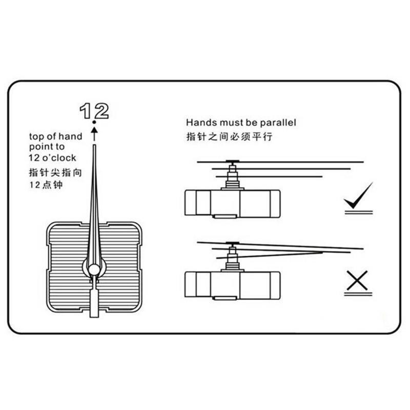 Pendulum Type Movement Clock Accessory Quartz DIY Movement Mechanism Hands Motor