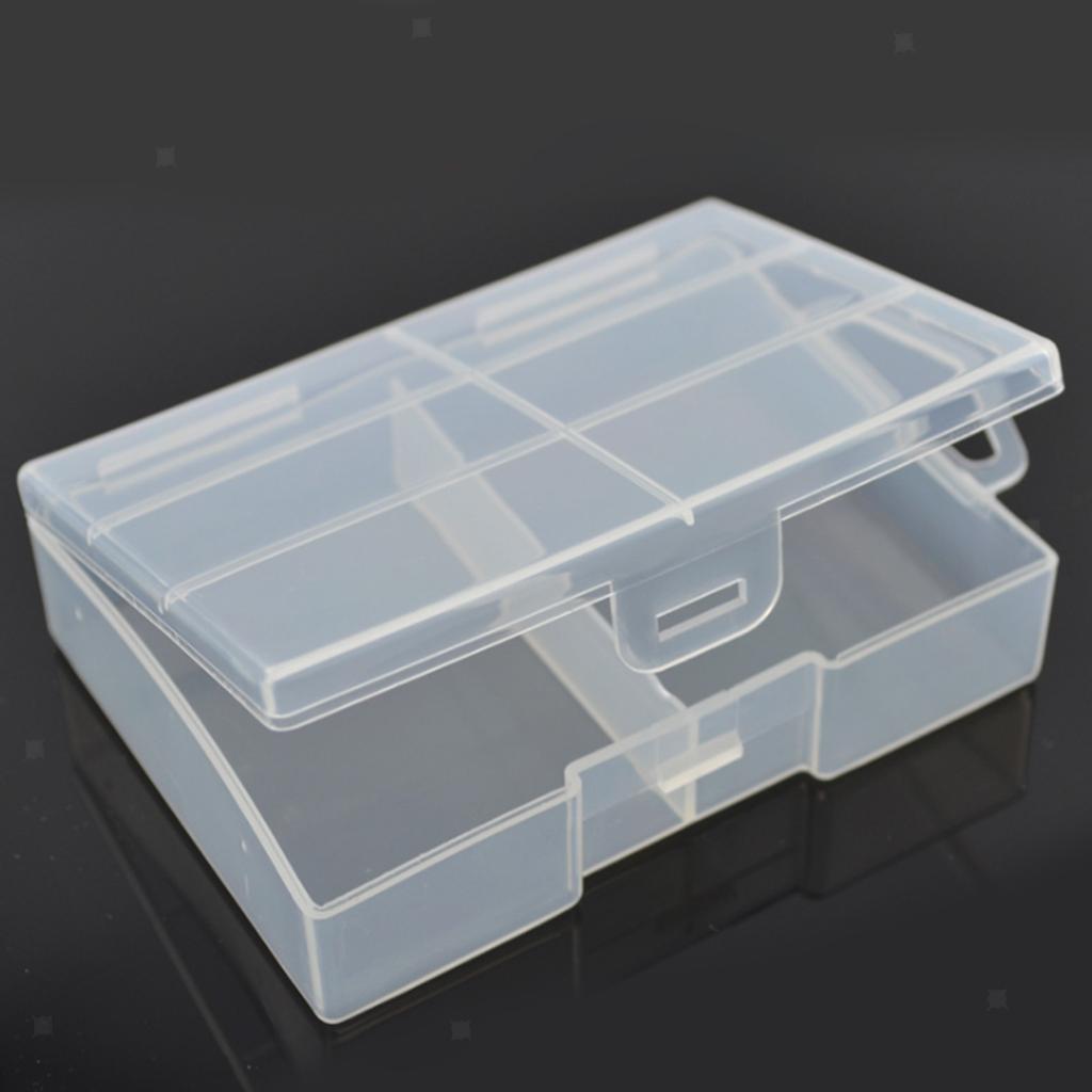 24x White Plastic Cases Storage Boxes Holds 24 AAA  Batteries